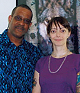 Dr. Hubbard and Mollie Buechel